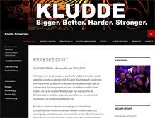 Tablet Screenshot of kludde.eu